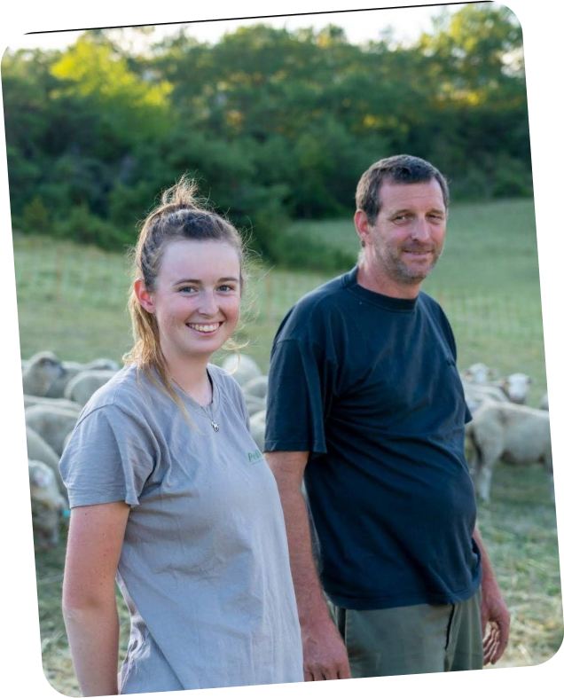 Sébastien et Clémentine Rigaud